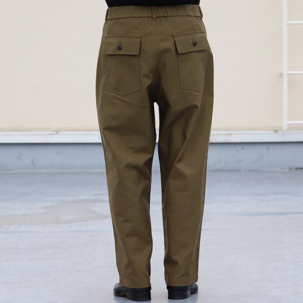 オーディエンス Audience US ARMY イージーベイカーパンツ ムラ糸ミリタリーバックサテン 泉州 日本製 AUD3566 | Audience | 15