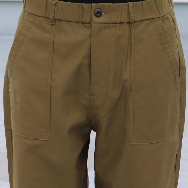 オーディエンス Audience US ARMY イージーベイカーパンツ ムラ糸ミリタリーバックサテン 泉州 日本製 AUD3566 | Audience | 16
