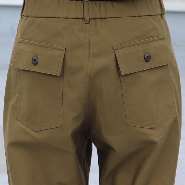 オーディエンス Audience US ARMY イージーベイカーパンツ ムラ糸ミリタリーバックサテン 泉州 日本製 AUD3566 | Audience | 17