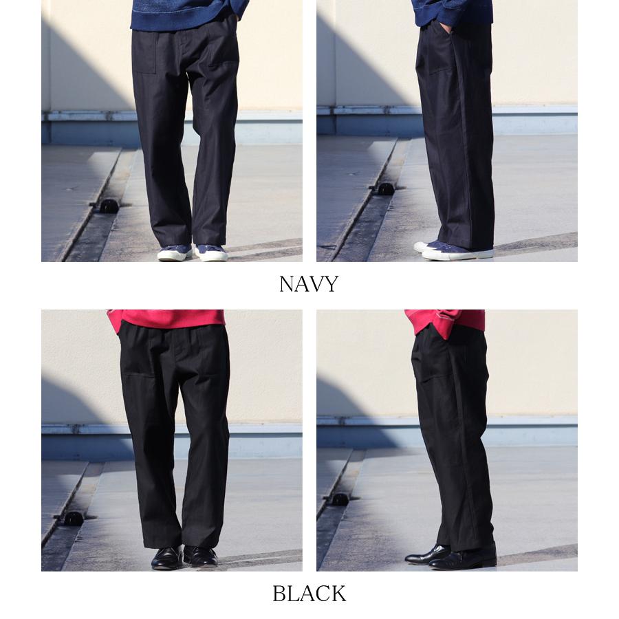 オーディエンス Audience US ARMY イージーベイカーパンツ ムラ糸ミリタリーバックサテン 泉州 日本製 AUD3566 | Audience | 19