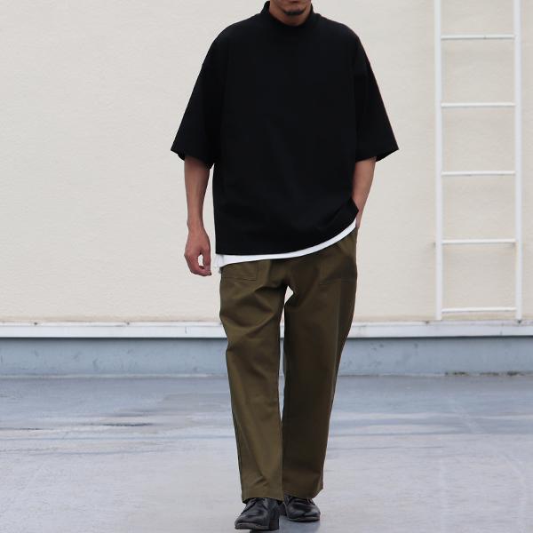 オーディエンス Audience US ARMY イージーベイカーパンツ ムラ糸ミリタリーバックサテン 泉州 日本製 AUD3566 | Audience | 03