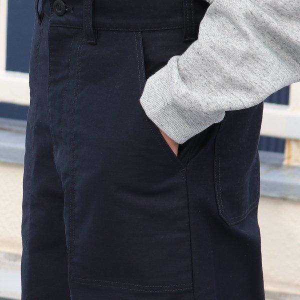 オーディエンス Audience ベイカーパンツ ヴィンテージ ハードバックサテン 阿州産 日本製 AUD3575 | Audience | 18