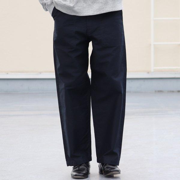オーディエンス Audience ベイカーパンツ ヴィンテージ ハードバックサテン 阿州産 日本製 AUD3575 | Audience | 01