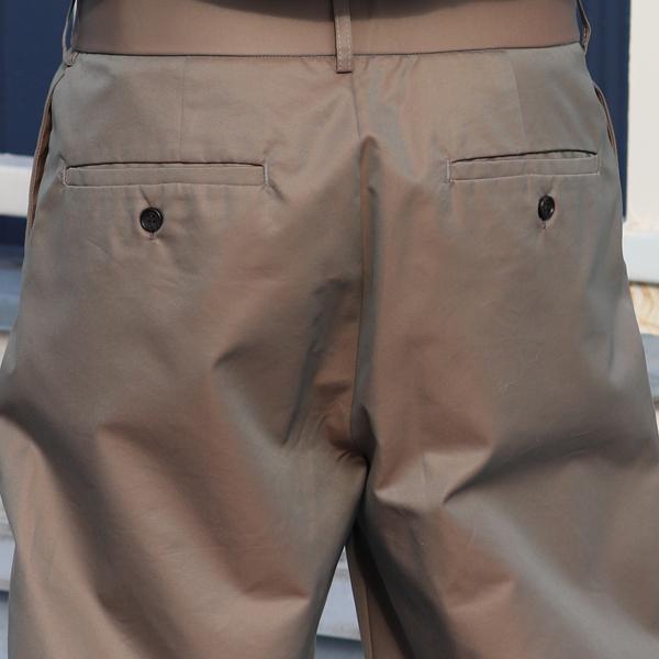 オーディエンス Audience 1タック ワイドイージーパンツ タマムシギャバ 備後産 日本製/AUD3577 | Audience | 14