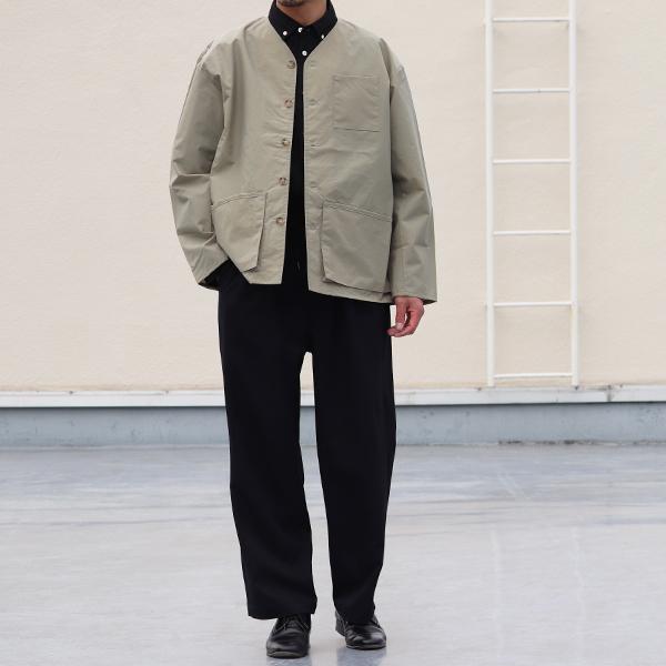 オーディエンス Audience 2タック イージーワイドパンツ ナチュレミア ウールライク Naturemier 日本製 AUD3578 | Audience | 05