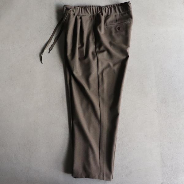 オーディエンス Audience 2タック イージーワイドパンツ ナチュレミア ウールライク Naturemier 日本製 AUD3578 | Audience | 10