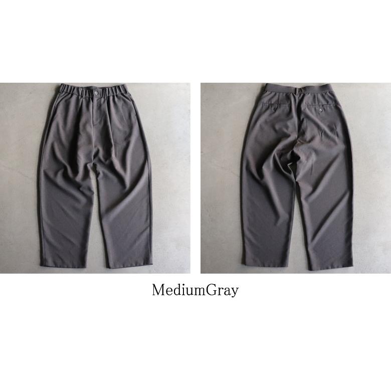 オーディエンス Audience 1タック ワイド イージーパンツ ナチュレミア リネンライクトロピカル Naturemier 日本製 AUD3579 | Audience | 18