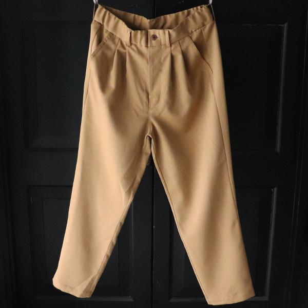 オーディエンス Audience 2タック イージー テーパードパンツ ナチュレミア レトロヘリンボン Naturemie  日本製 AUD3580 | Audience | 03