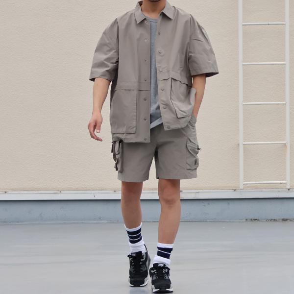 オーディエンス Audience 60/40クロス マルチポケット カーゴ ショーツ Teflon テフロン AUD3581 | Audience | 07