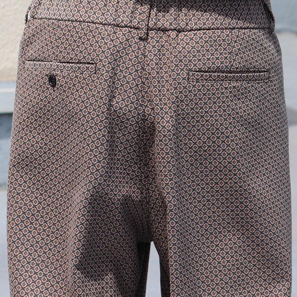 オーディエンス Audience 2タックパンツ ワイドイージーパンツ ジャパニーズトラディショナルパターン 日本製 メンズ AUD3588 | Audience | 15