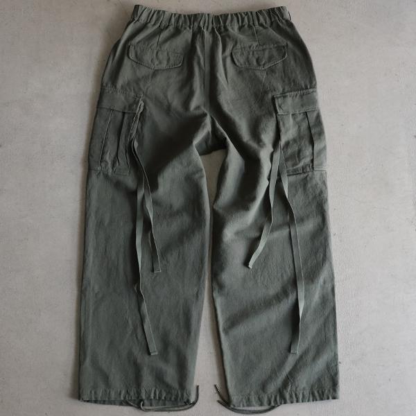 オーディエンス Audience カーゴ イージーパンツ M-65 US ARMY 綿麻キャンバス AUD3596 | Audience | 02