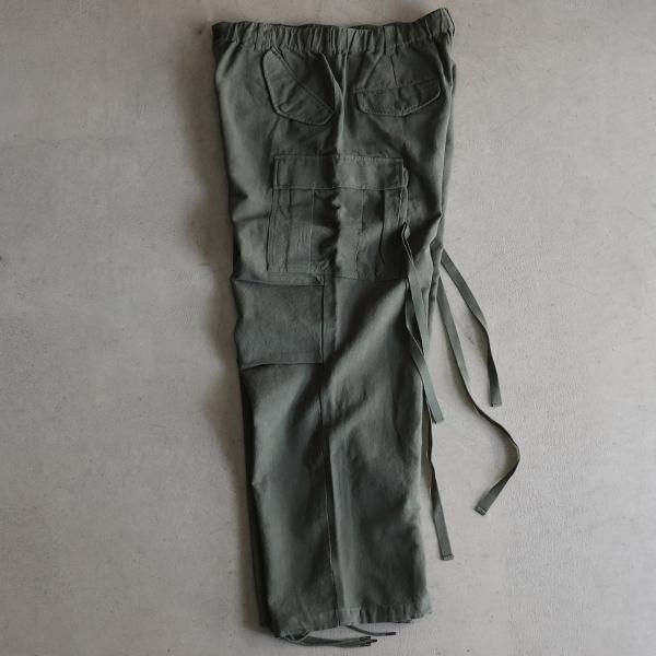 オーディエンス Audience カーゴ イージーパンツ M-65 US ARMY 綿麻キャンバス AUD3596 | Audience | 03