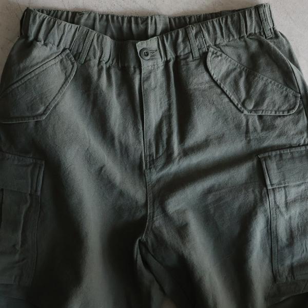 オーディエンス Audience カーゴ イージーパンツ M-65 US ARMY 綿麻キャンバス AUD3596 | Audience | 05