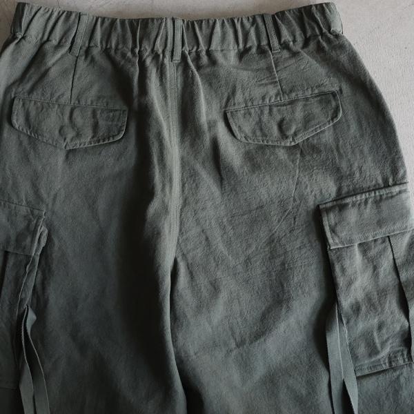 オーディエンス Audience カーゴ イージーパンツ M-65 US ARMY 綿麻キャンバス AUD3596 | Audience | 06