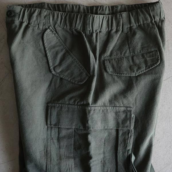 オーディエンス Audience カーゴ イージーパンツ M-65 US ARMY 綿麻キャンバス AUD3596 | Audience | 07