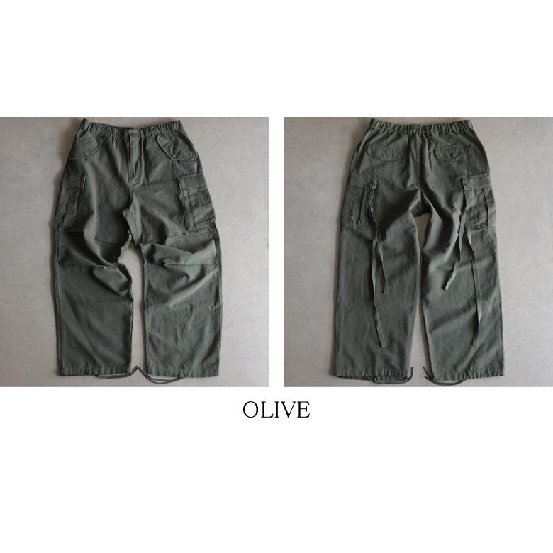 オーディエンス Audience カーゴ イージーパンツ M-65 US ARMY 綿麻キャンバス AUD3596 | Audience | 14