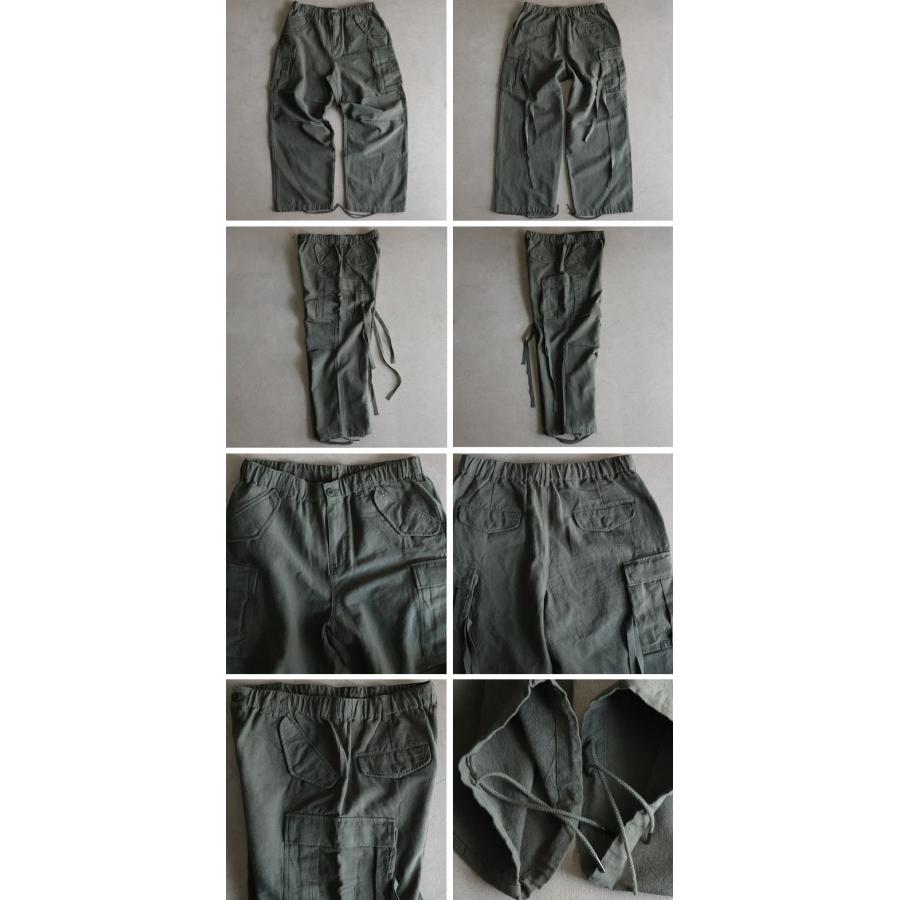 オーディエンス Audience カーゴ イージーパンツ M-65 US ARMY 綿麻キャンバス AUD3596 | Audience | 16