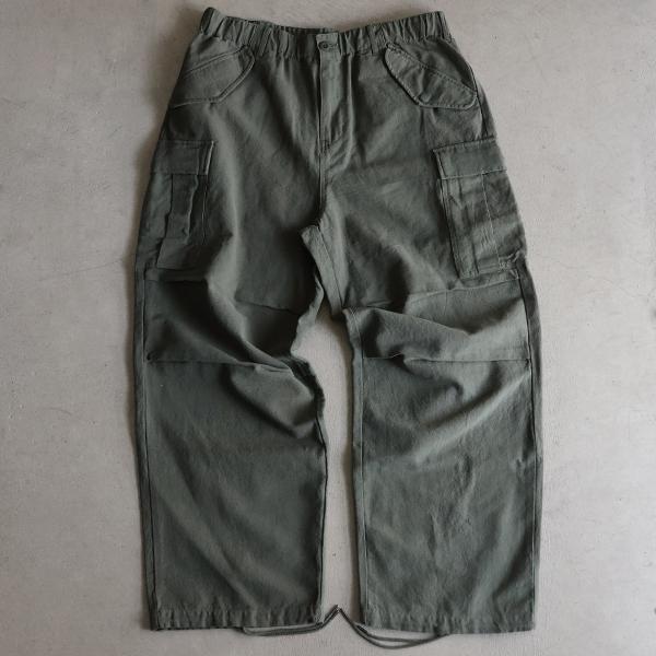 オーディエンス Audience カーゴ イージーパンツ M-65 US ARMY 綿麻キャンバス AUD3596 | Audience | 01