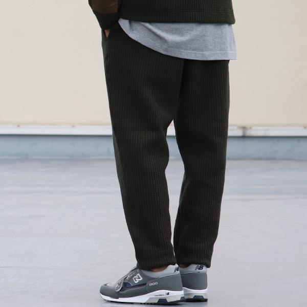 オーディエンス Audience リブパンツ コットンキルト 尾州 日本製 AUD3597 | Audience | 03