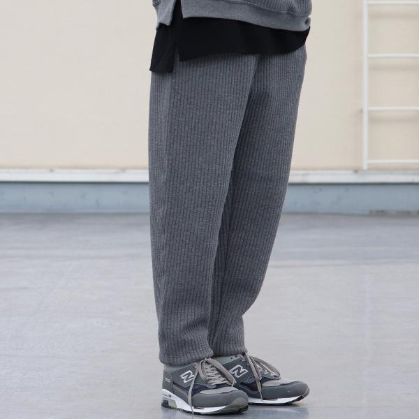 オーディエンス Audience リブパンツ コットンキルト 尾州 日本製 AUD3597 | Audience | 06