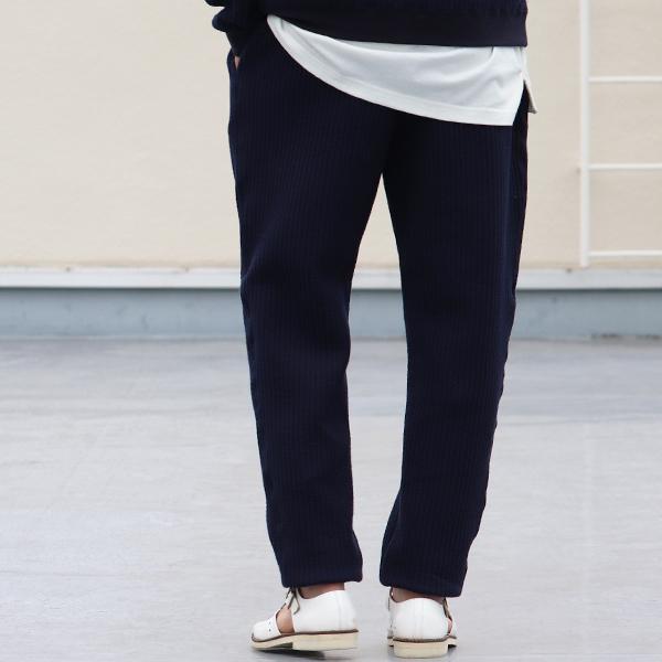 オーディエンス Audience リブパンツ コットンキルト 尾州 日本製 AUD3597 | Audience | 09