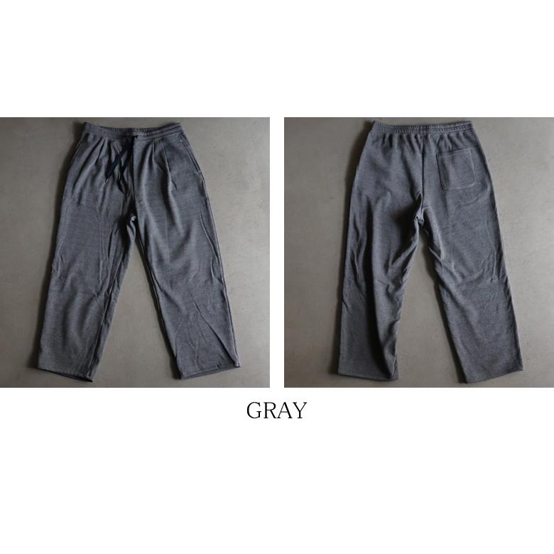 オーディエンス Audience 2タック ワイド イージーパンツ ボンバーヒート ツイード BOMBER HEAT 日本製 AUD3603 | Audience | 18