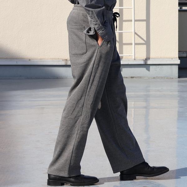 オーディエンス Audience 2タック ワイド イージーパンツ ボンバーヒート ツイード BOMBER HEAT 日本製 AUD3603 | Audience | 03