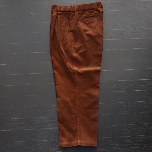オーディエンス Audience 2タック イージー ワイドパンツ コットン コーデュロイ 14ウィール 日本製 AUD3604 | Audience | 03