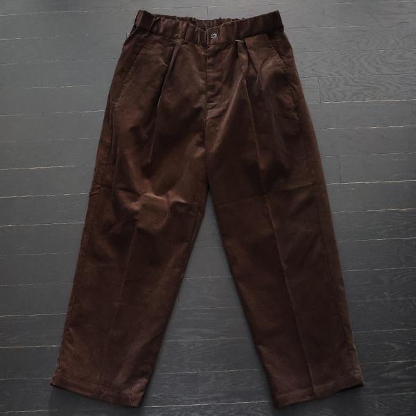 オーディエンス Audience 2タック イージー ワイドパンツ コットン コーデュロイ 14ウィール 日本製 AUD3604 | Audience | 08