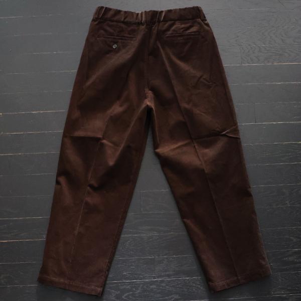 オーディエンス Audience 2タック イージー ワイドパンツ コットン コーデュロイ 14ウィール 日本製 AUD3604 | Audience | 09