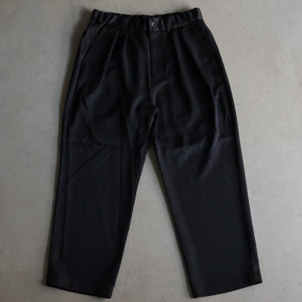 オーディエンス Audience 2タック イージー ワイドパンツ ナチュレミア メランジトロツイル Naturemier TECH 日本製 AUD3607 | Audience | 05