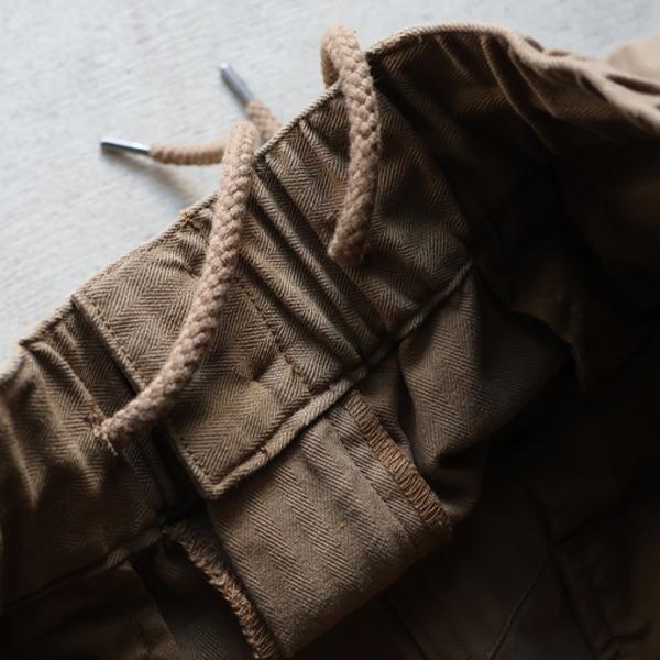 オーディエンス Audience M-47 ARMY カーゴ イージーパンツ ヘリンボンツイル メンズ AUD3618 | Audience | 13