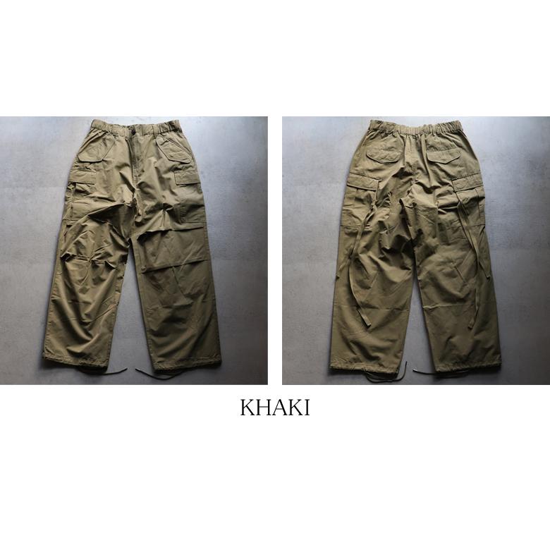オーディエンス Audience カーゴ イージーパンツ 綿ナイロン高密度ツイル M-65 US ARMY AUD3621 | Audience | 17