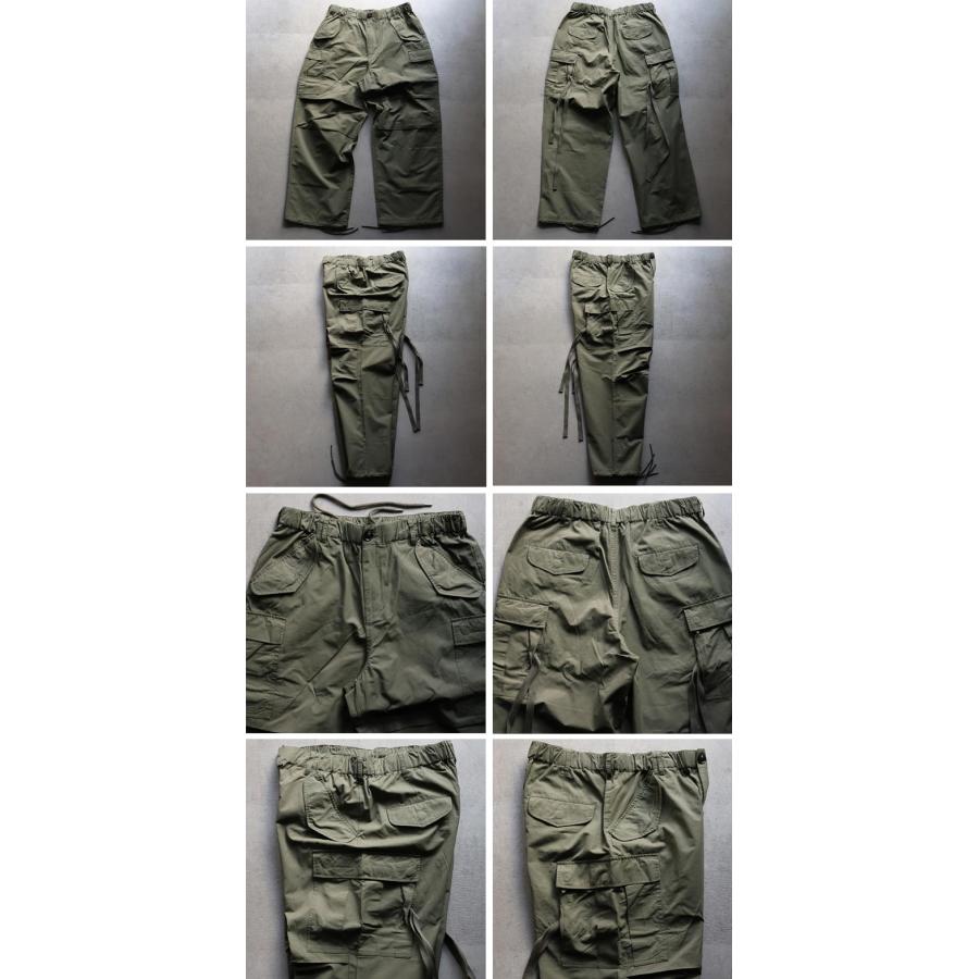 オーディエンス Audience カーゴ イージーパンツ 綿ナイロン高密度ツイル M-65 US ARMY AUD3621 | Audience | 19