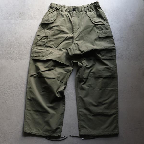 オーディエンス Audience カーゴ イージーパンツ 綿ナイロン高密度ツイル M-65 US ARMY AUD3621 | Audience | 07