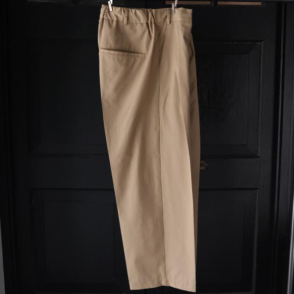 オーディエンス Audience 1タック ワイド バレル イージーパンツ T/Cウェザー ナノ-ウィング NANO-WING 撥水 遠州 日本製 AUD3625 | Audience | 10