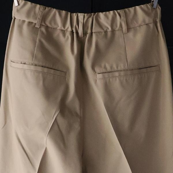 オーディエンス Audience 1タック ワイド バレル イージーパンツ T/Cウェザー ナノ-ウィング NANO-WING 撥水 遠州 日本製 AUD3625 | Audience | 12