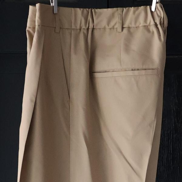 オーディエンス Audience 1タック ワイド バレル イージーパンツ T/Cウェザー ナノ-ウィング NANO-WING 撥水 遠州 日本製 AUD3625 | Audience | 13