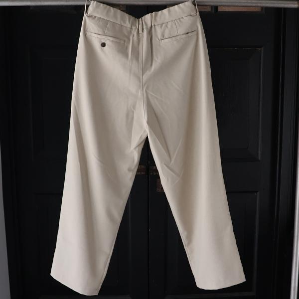 オーディエンス Audience  2タック ワイド イージーパンツ Naturemier TM TECH ナチュレミア リネンライク トロワッシャー 日本製 AUD3626 | Audience | 06