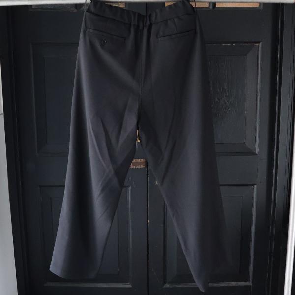 オーディエンス Audience  2タック ワイド イージーパンツ Naturemier TM TECH ナチュレミア リネンライク トロワッシャー 日本製 AUD3626 | Audience | 08