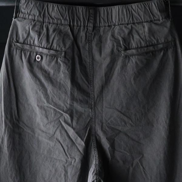 オーディエンス Audience 2タック ワイド イージーパンツ ピグメント 馬布  ホースクロス AUD3629 | Audience | 12