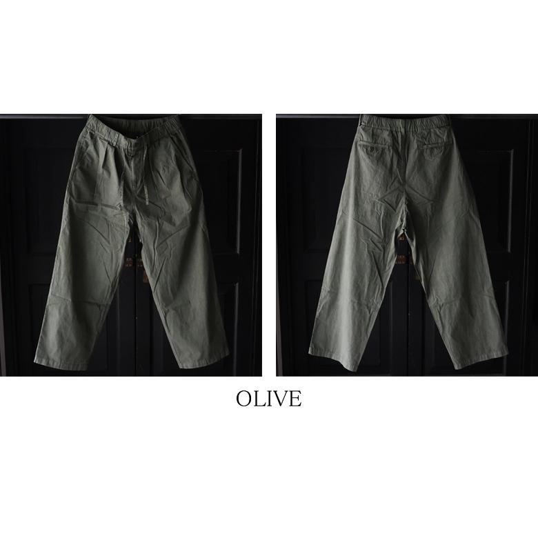 オーディエンス Audience 2タック ワイド イージーパンツ ピグメント 馬布  ホースクロス AUD3629 | Audience | 16