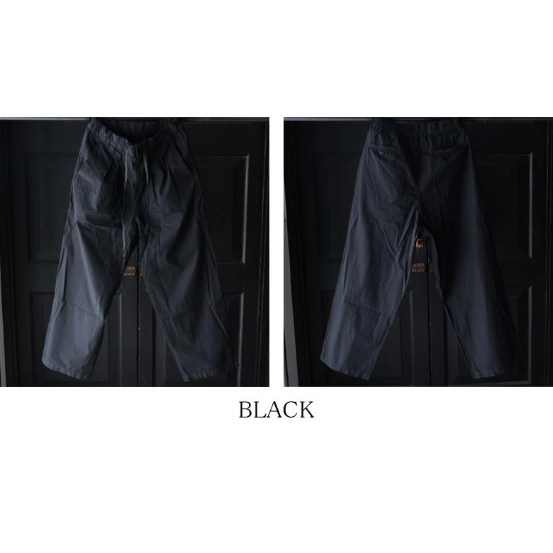 オーディエンス Audience 2タック ワイド イージーパンツ ピグメント 馬布  ホースクロス AUD3629 | Audience | 19