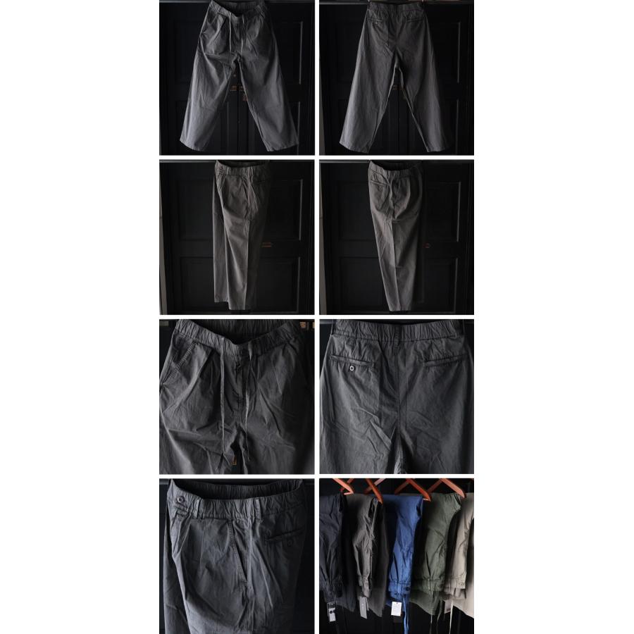 オーディエンス Audience 2タック ワイド イージーパンツ ピグメント 馬布  ホースクロス AUD3629 | Audience | 20