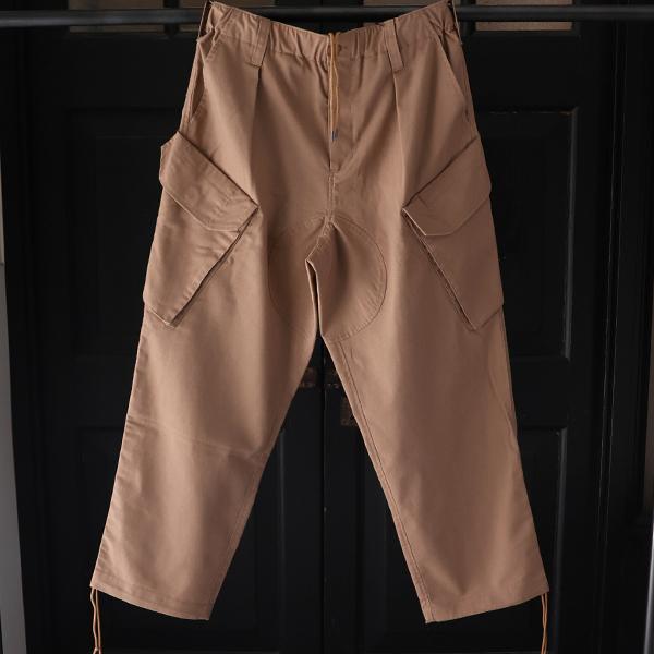 オーディエンス Audience コンバットカーゴ イージーパンツ 綿麻ビンテージキャンバス ROYAL NAVY AUD3633 | Audience | 07