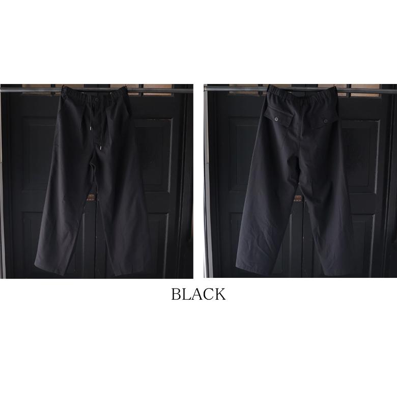 オーディエンス Audience 1タックベイカー カーヴド イージーパンツ 綿麻ビンテージキャンバス AUD3634 | Audience | 19