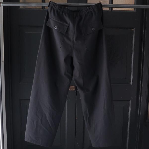 オーディエンス Audience 1タックベイカー カーヴド イージーパンツ 綿麻ビンテージキャンバス AUD3634 | Audience | 09
