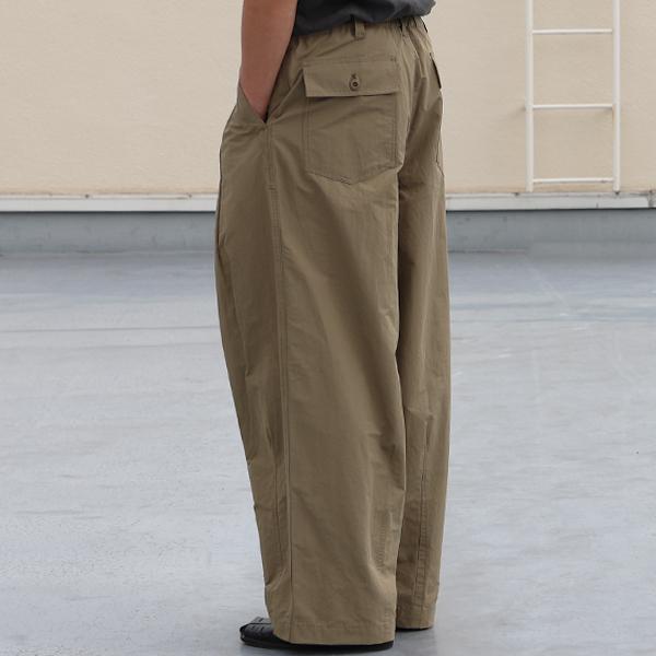 オーディエンス Audience  イージー バルーンパンツ  綿ナイロンギャバ US ARMY ファティーグ ワイド AUD3636 |  | 03