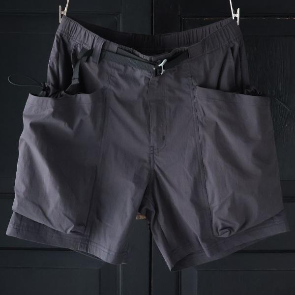 オーディエンス Audience ビックポケット カーゴ イージーショーツ 綿ナイロンキャンバス サイドドローコード AUD3641 | Audience | 01