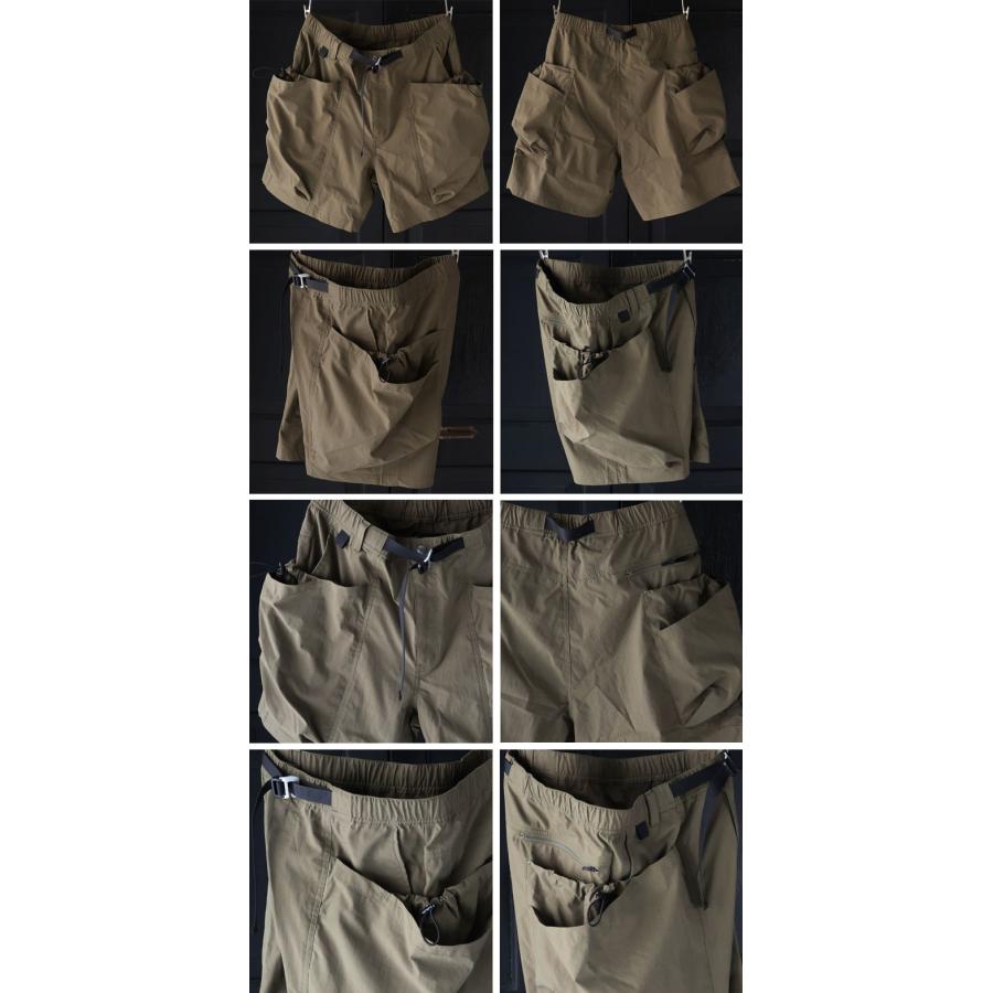 オーディエンス Audience ビックポケット カーゴ イージーショーツ 綿ナイロンキャンバス サイドドローコード AUD3641 | Audience | 20